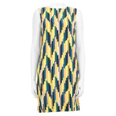 Missoni Abstract Striped Silk Dress Size S