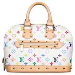 Louis Vuitton Louis Vuitton x Takashi Murakami 2003 Monogram Alma PM Handbag