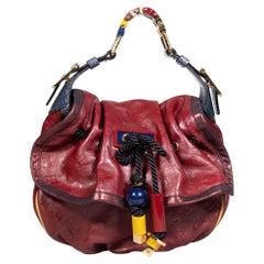 Louis Vuitton Burgundy Leather Epices Kalahari PM