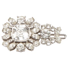 Gucci Silver Crystal Hair Grip