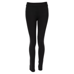 The Row Black Stretch Leggings Size M
