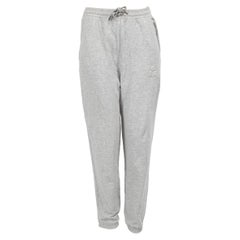 Isabel Marant, pantalon de survêtement gris à logo, taille XS