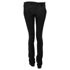 Balenciaga Pantalón Negro Skinny Low Fit Talla XS