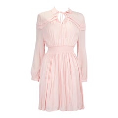 Maje Rosa Knielanges langärmeliges Kleid mit langen Ärmeln Größe M