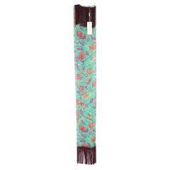 Dolce & Gabbana Apple Print Silk Scarf
