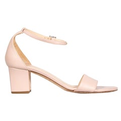 Philosophy Rosa Leder-Sandalen mit Absatz Größe IT 40
