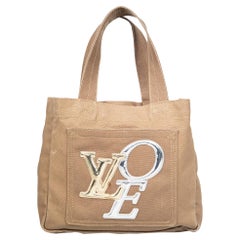Louis Vuitton Khaki ‚ÄúThat‚'s Love‚Äù Tote PM