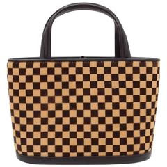 Louis Vuitton Tigre Damier Sauvage Pony Hair Hand Bag