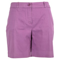 Loro Piana, mini-short violet, taille M