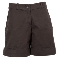 Loro Piana Mini short noir Taille M