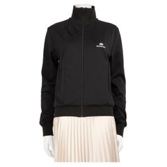 Balenciaga 2019 Black Windbreaker Jacket Size XS