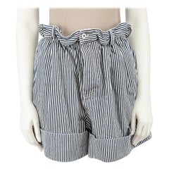 Miu 2019 - Short rayé bleu marine, taille XXL