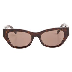 Gafas de sol Givenchy SS24 Marrón Tortoiseshell Logo Arms
