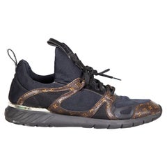Louis Vuitton - Scarpe da ginnastica tecniche nere Monogram Aftergame Taglia IT 40
