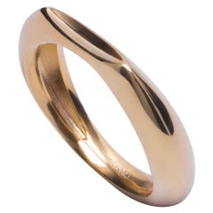 Concavo Mini Ring Brass with 18k Gold Plating - By Crayons Sao Paulo
