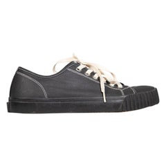Maison Margiela Black Tabi Trainers Size IT 39
