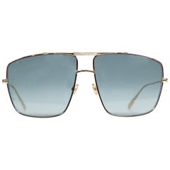 Dior Blue Aviator Gradient Sunglasses