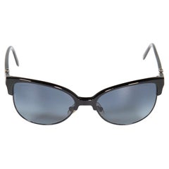 Tiffany & Co Black Gradient Cat Eye Sunglasses