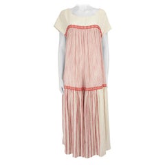 Devotion TWINS - Vestito a righe con motivo ricamato - taglia S