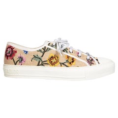 Dior Fleurs & Logo Walk ‚ÄòN‚' Dior Trainers Size IT 41.5