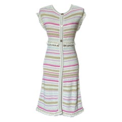 Chanel New Saint-Tropez CC Buttons Maxi Cardigan