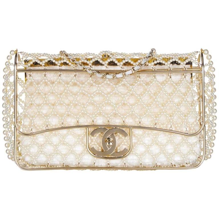 Chanel Pearl Classic Flap at 1stDibs