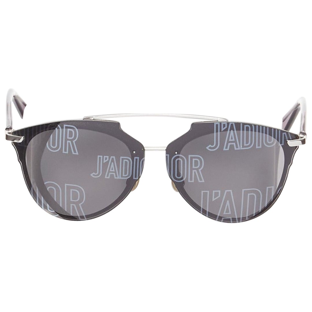 CHRISTIAN DIOR Reflected P J'adior printed black lens sunglasses For Sale