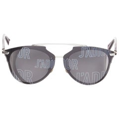 CHRISTIAN DIOR Reflected P J'adior bedruckte Sonnenbrille mit schwarzen Gläsern