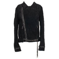 Chanel Men's Black Velvet Jacket