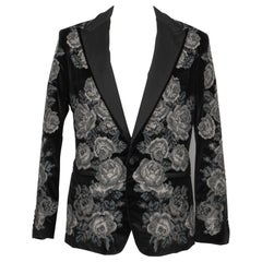 Dolce & Gabbana Men's Black Velvet Jacket