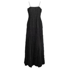 Givenchy Long Flounced Dress Couture
