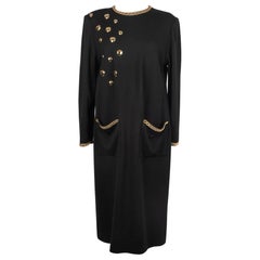 Erik Schaix Vintage Black Jersey Dress