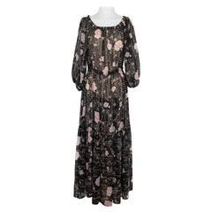 Rety Long Black Veil Dress Couture