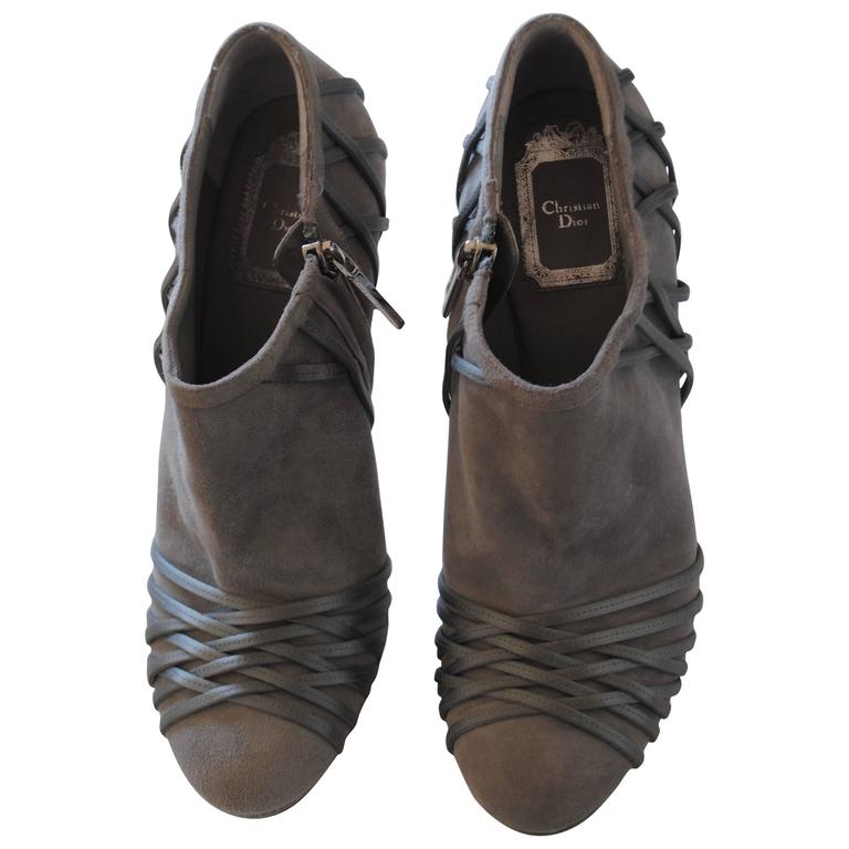 dior shoes grey