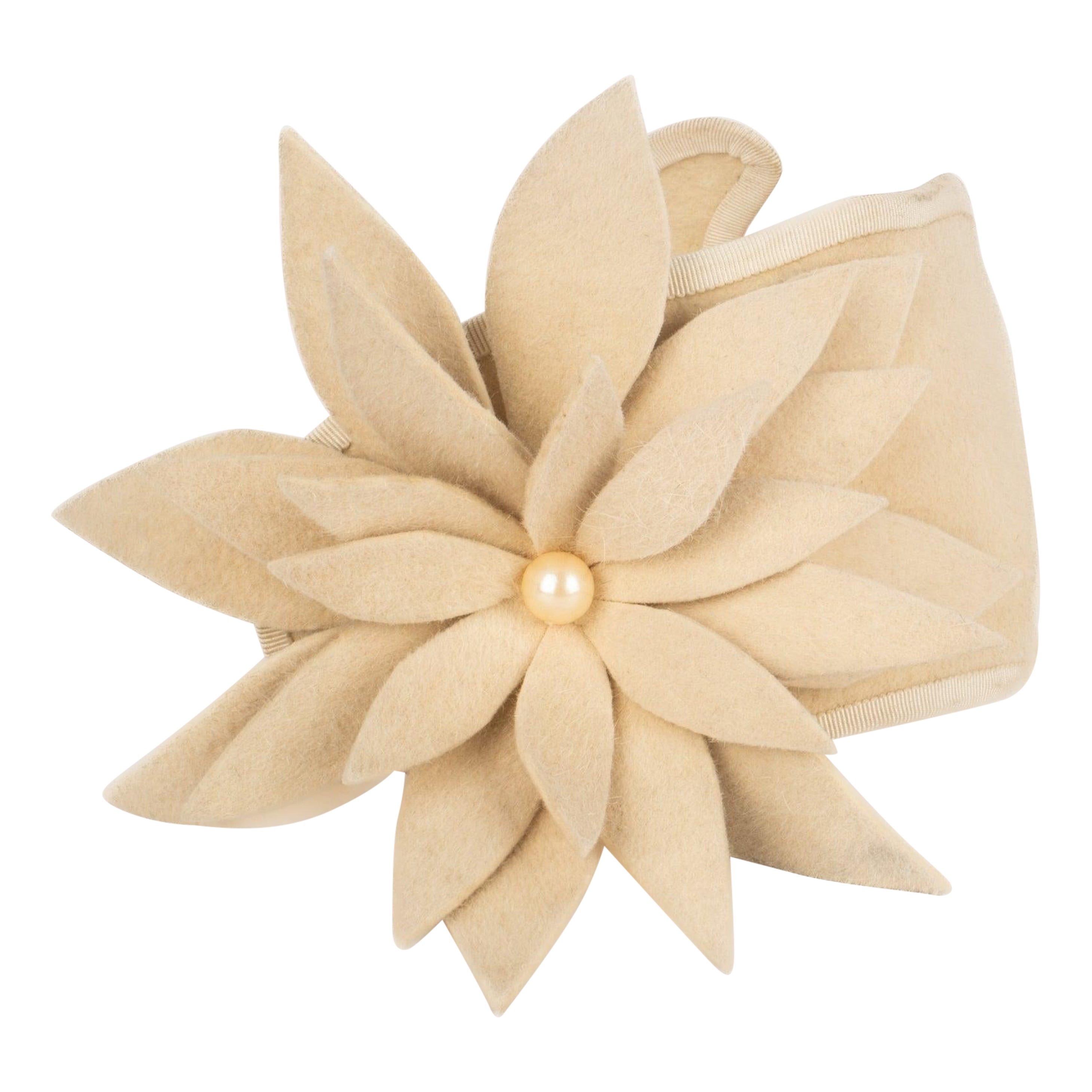 Marie Mercie Beige Headband