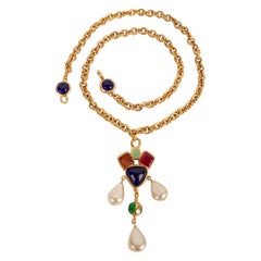Chanel Golden Metal Necklace , 1990s