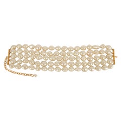 Chanel Collar Gargantilla Metal Dorado
