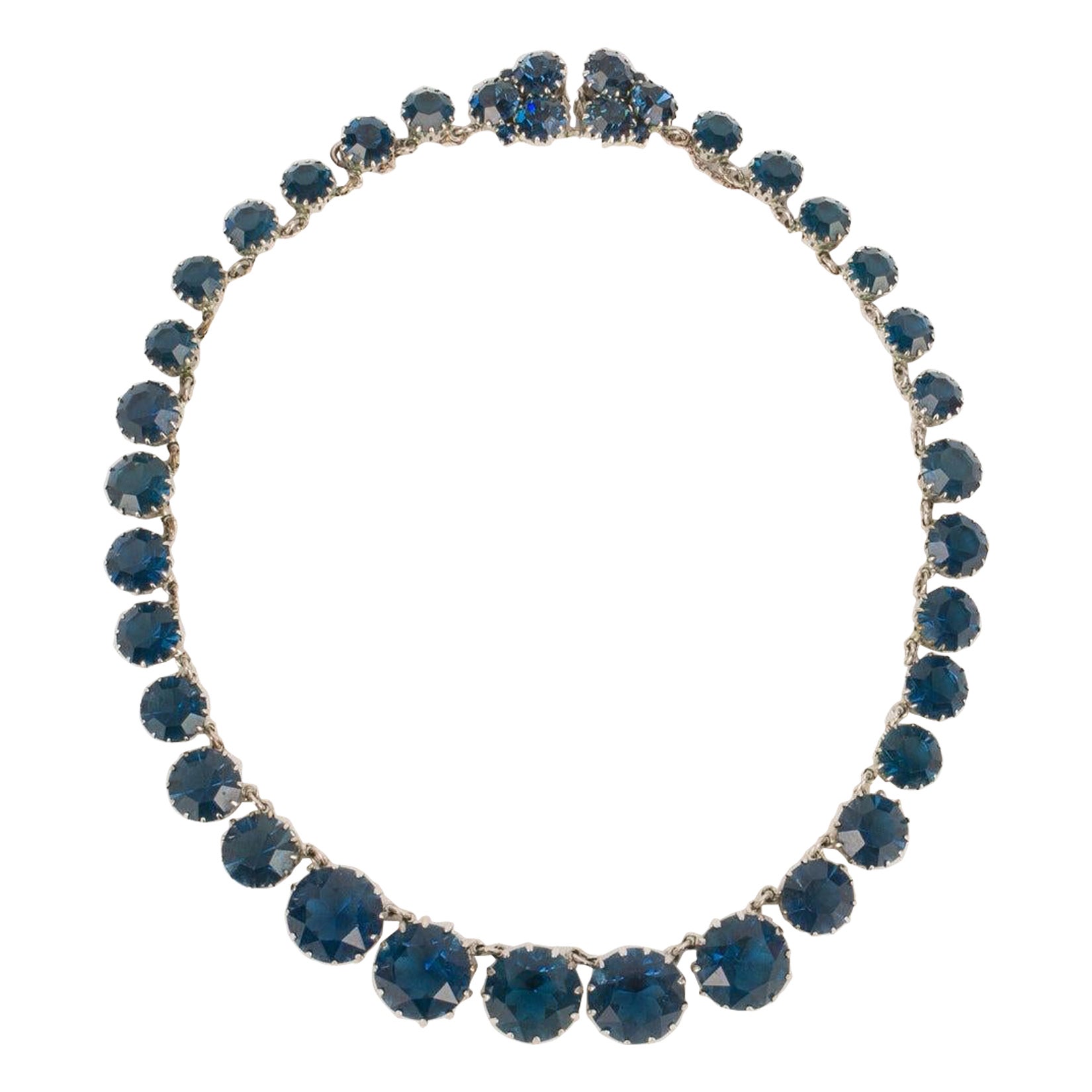 Christian Dior Collana in metallo argentato, 1962