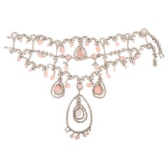 Dior Haute Couture Fall Silvery Metal Necklace, 2005
