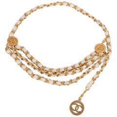 Chanel Golden Metal Belt, 1985s