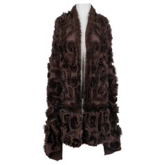 Daniel Benjamin Large Silk and Mink Stole