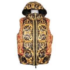 Versace Men's Black Reversible Down Jacket
