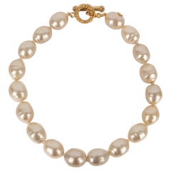 Chanel Costume Pearl Necklace, 1994
