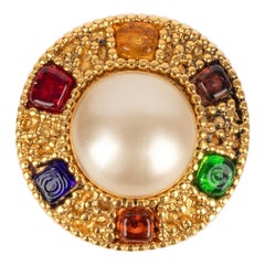 Golden Metal Brooch, 1995