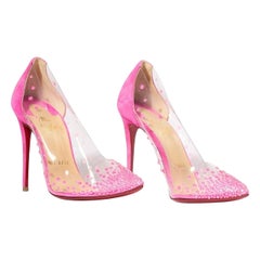 Décolleté Christian Louboutin Spikaqueen Fucsia