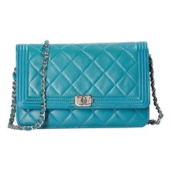 Borsa a trscolla Chanel Wallet On Chain Boy Tiffany