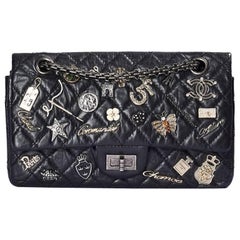 Borsa A Tracolla Chanel 2.55 Reissue Lucky Charm Paris Nera