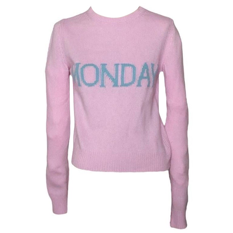 Alberta Ferretti Maglione Monday Lilla en vente