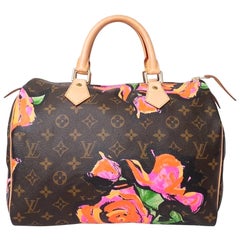 Louis Vuitton Speedy 30 Stephen Sprouse Roses L.E.