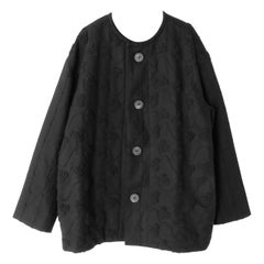 Issey Miyake Permanente Vintage Men Coffee Bean Short Coat